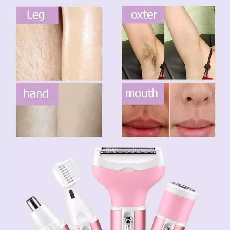 4 in 1 women razor shaver body epilator ladies shaver 2