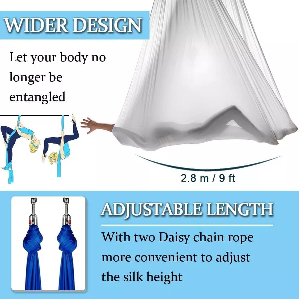 aerial yoga hammock swing set antigravity yoga trapeze sensory swing 8