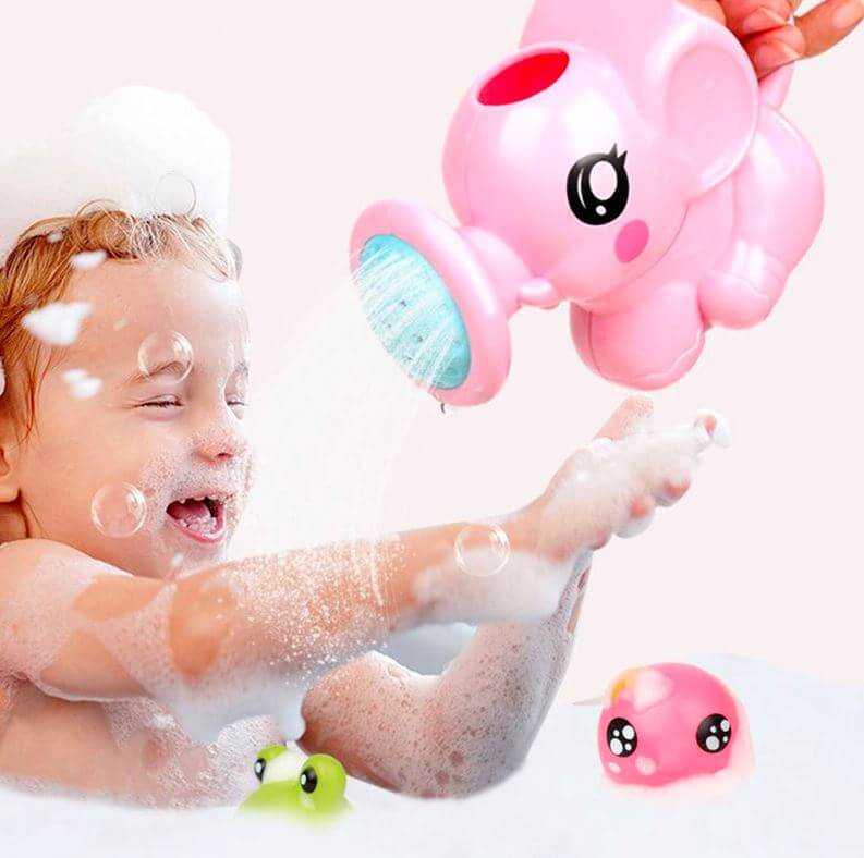 Baby Bath Toy Lovely Plastic Elephant