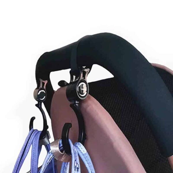 Baby Stroller Hangers - 360 Degree Stroller Hooks New