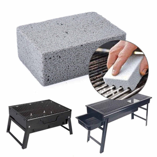 Barbecue Grill Cleaning Brick Block Barbecue Cleaning Stone BBQ Racks Stains Grease Cleaner BBQ