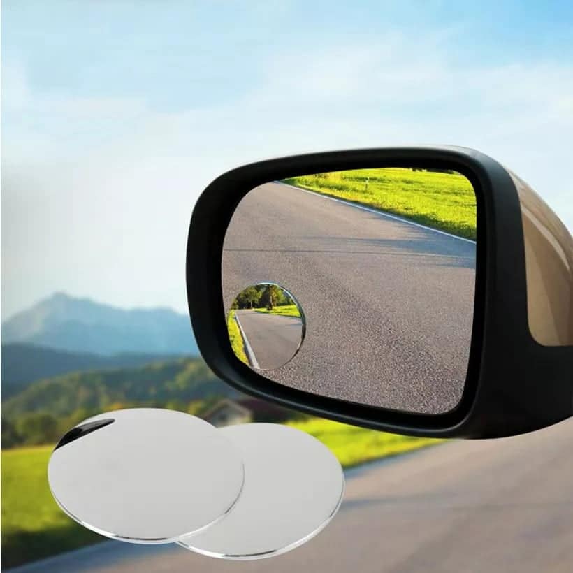 blind spot mirror 360 degree frameless ultrathin wide angle 2