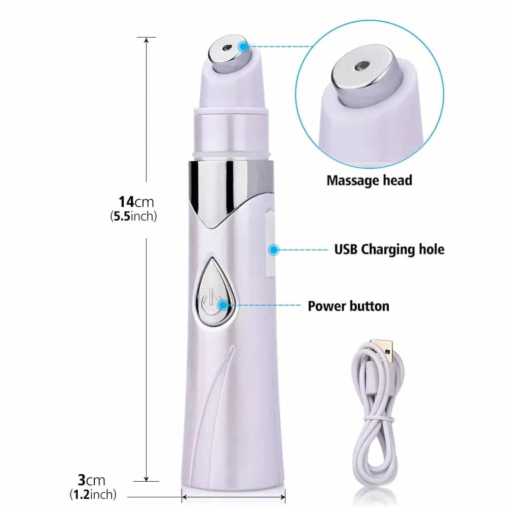 blue light treatment pen anti varicose veins and face acne removal 5