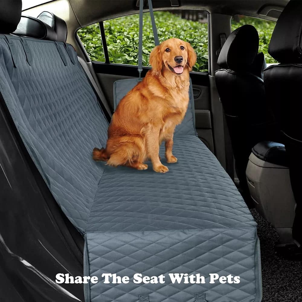 dog cover for car seat frisco quilted water resistant back seat cover 2