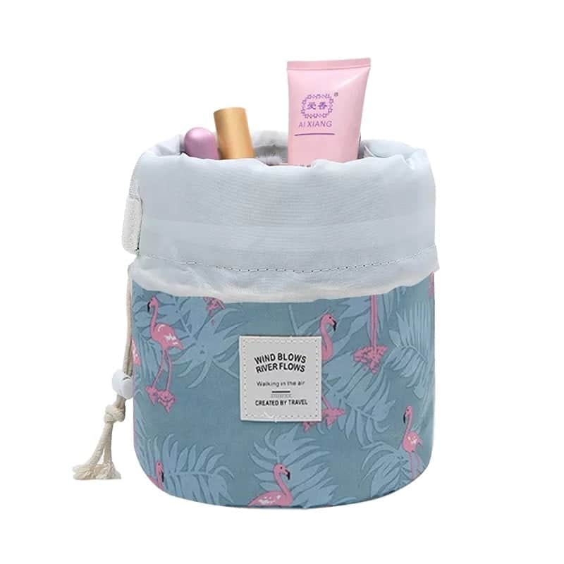 drawstring cosmetic bag travel make up pouch