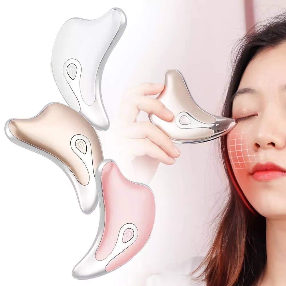 facial scraping massage electric microcurrent anti wrinkle device 2