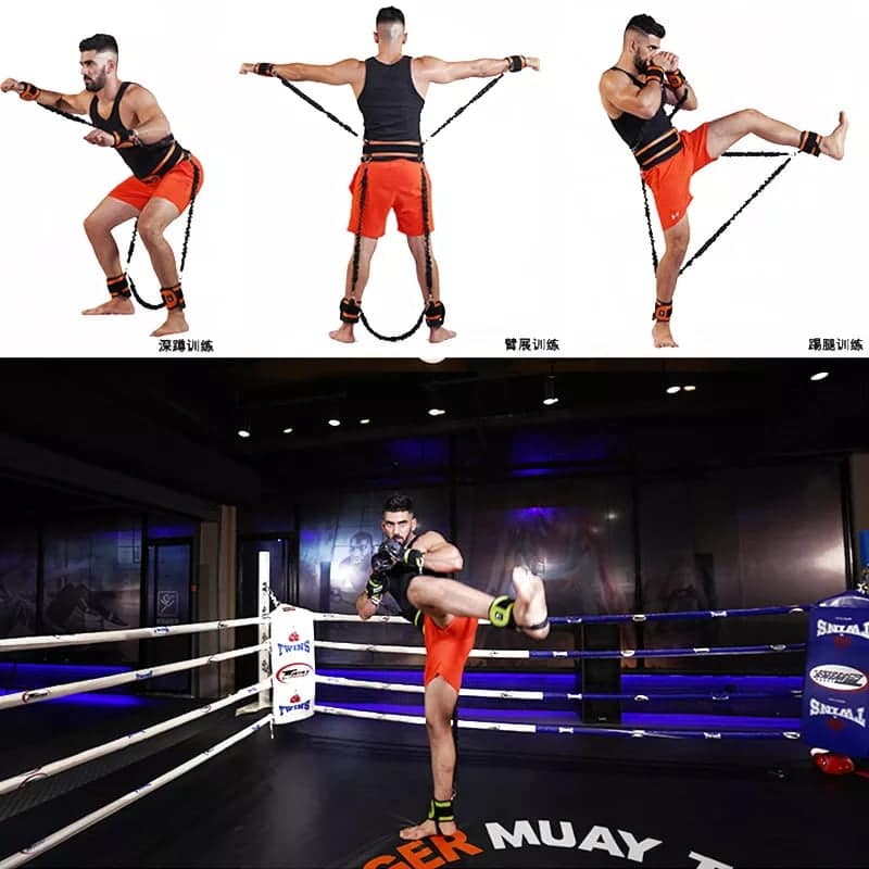 full body boxing resistance bands 2