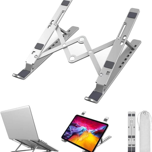 Aluminum Laptop Stand Portable and Foldable PC Holder