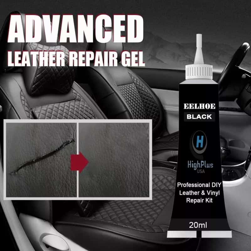 leatherfastfix leather repair gel white black color seat refurbishing cream 2