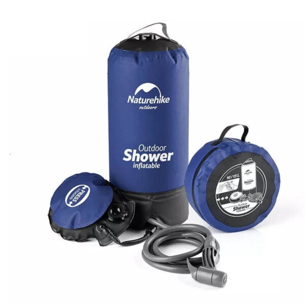 Portable Inflatable Camping Shower Pressure Shower Water Bathing Bag