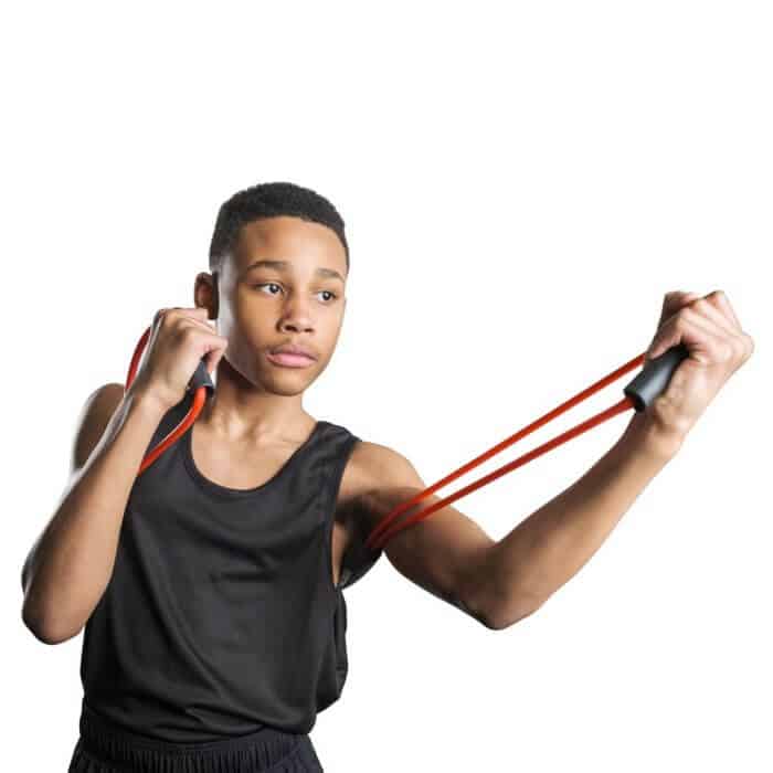 shadow boxing resistance bands training equipment