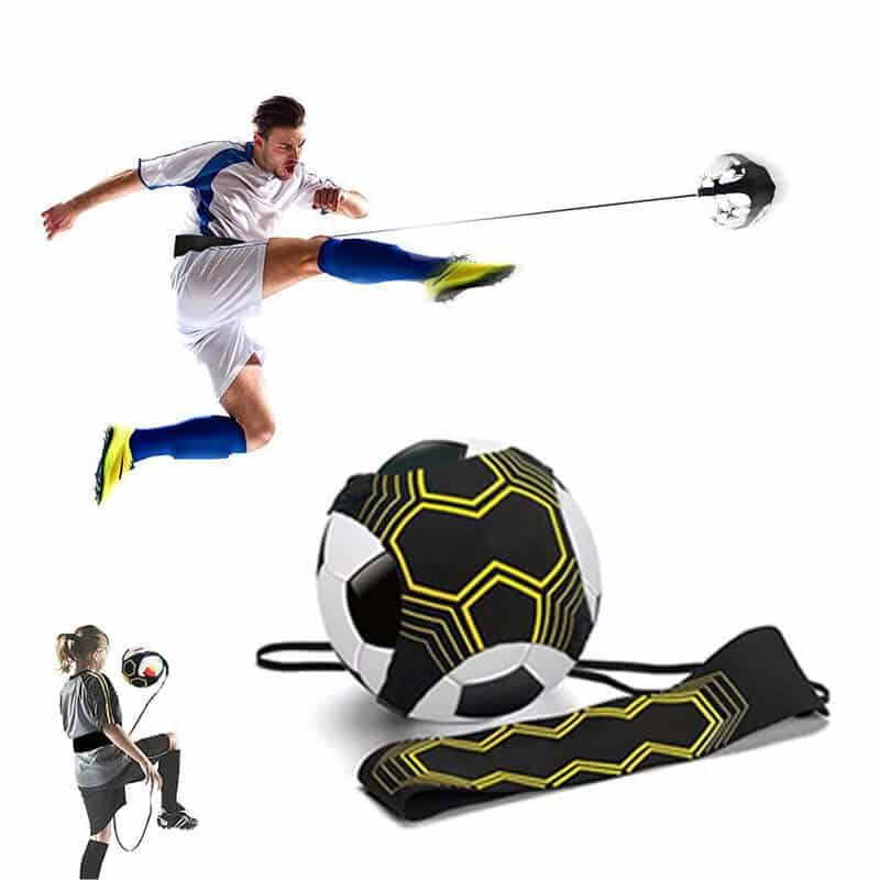Soccer Ball Juggle Bags Children Auxiliary Circling Belt Kids Football Training
