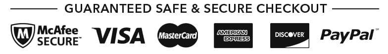 Vaanis Guaranteed Safe and Secure Checkout Trust Badge