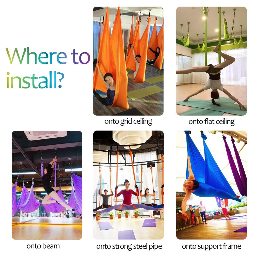Aerial Yoga Hammock Swing Set - Where to install