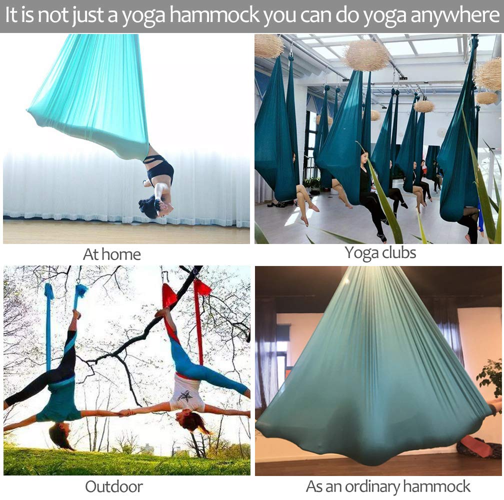 Aerial Yoga Hammock Swing Set - Where to use