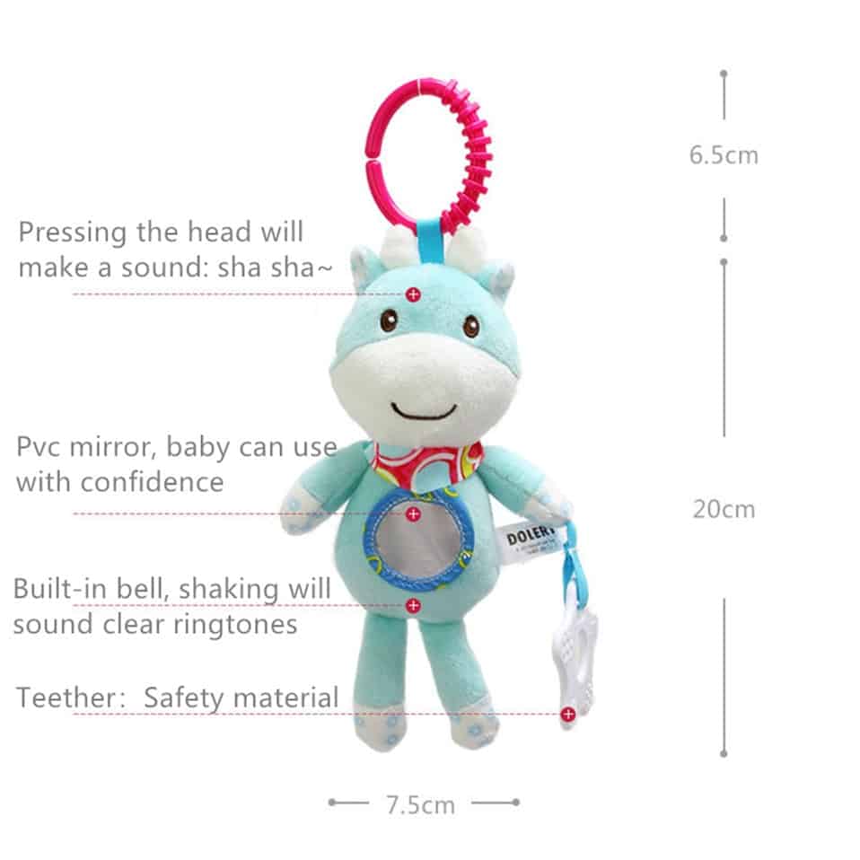 baby rattles stroller hanging bell toy 10