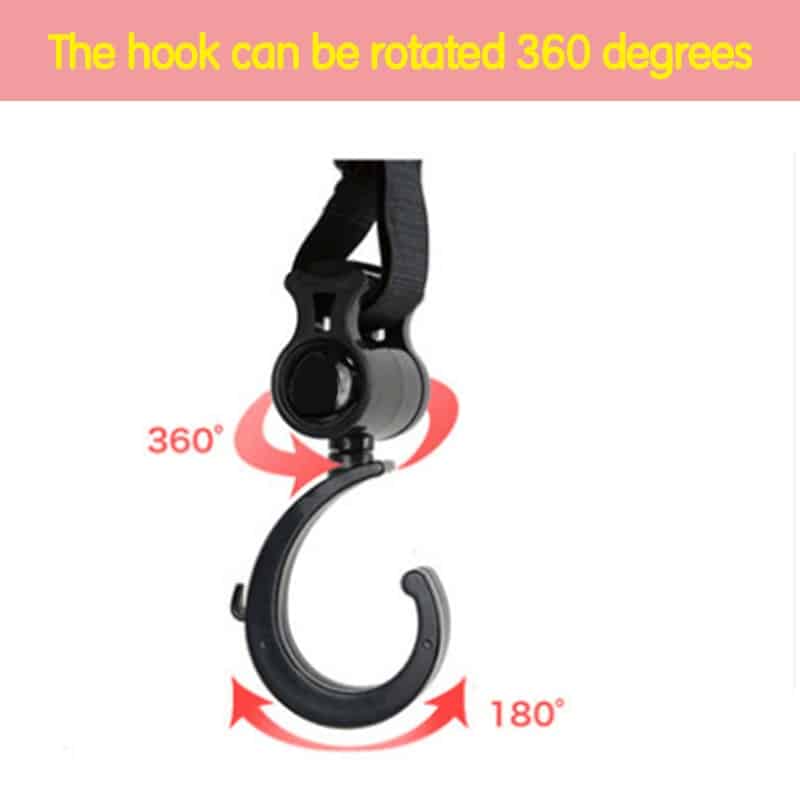 baby stroller hangers 360 degree stroller hooks 6