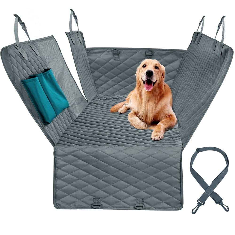 dog cover for car seat frisco quilted water resistant back seat cover 12
