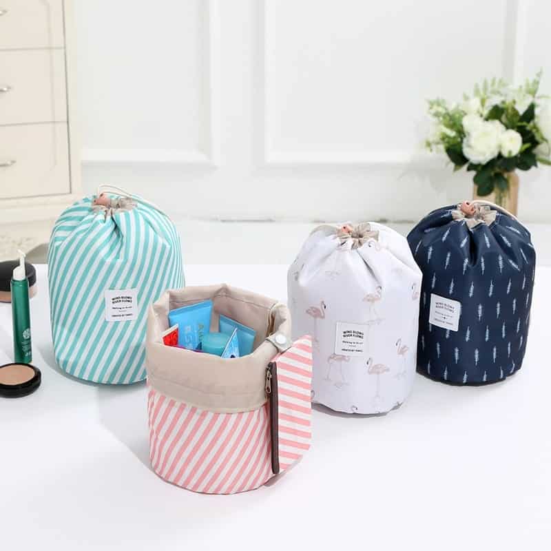 drawstring cosmetic bag travel make up pouch 10