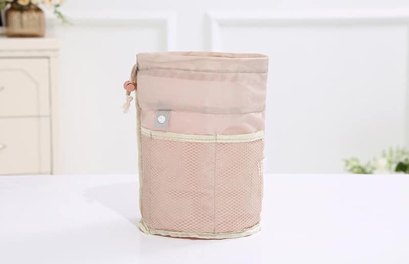 drawstring cosmetic bag travel make up pouch 4