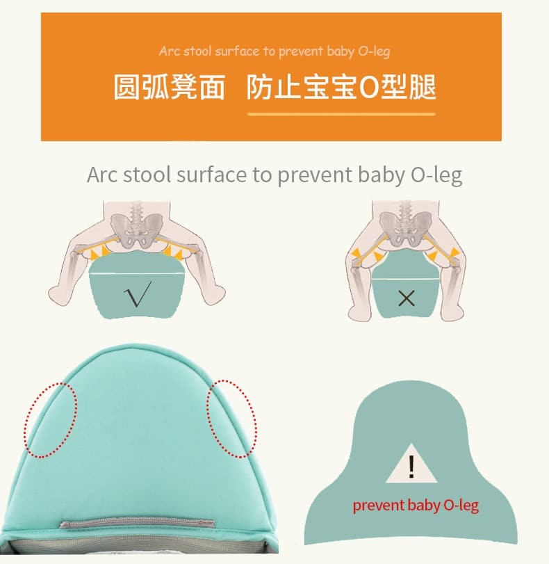 ergonomic baby carrier infant hipseat sling front facing kangaroo 8
