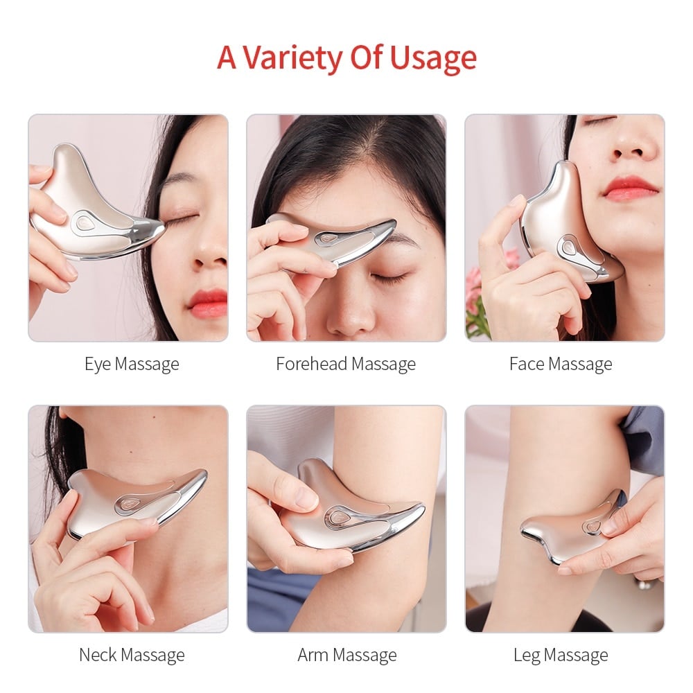 facial scraping massage electric microcurrent anti wrinkle device 2