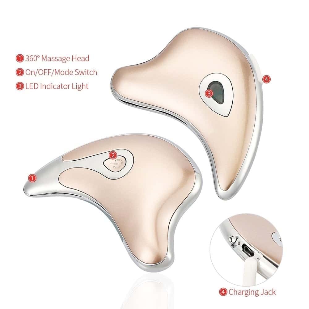 facial scraping massage electric microcurrent anti wrinkle device 7