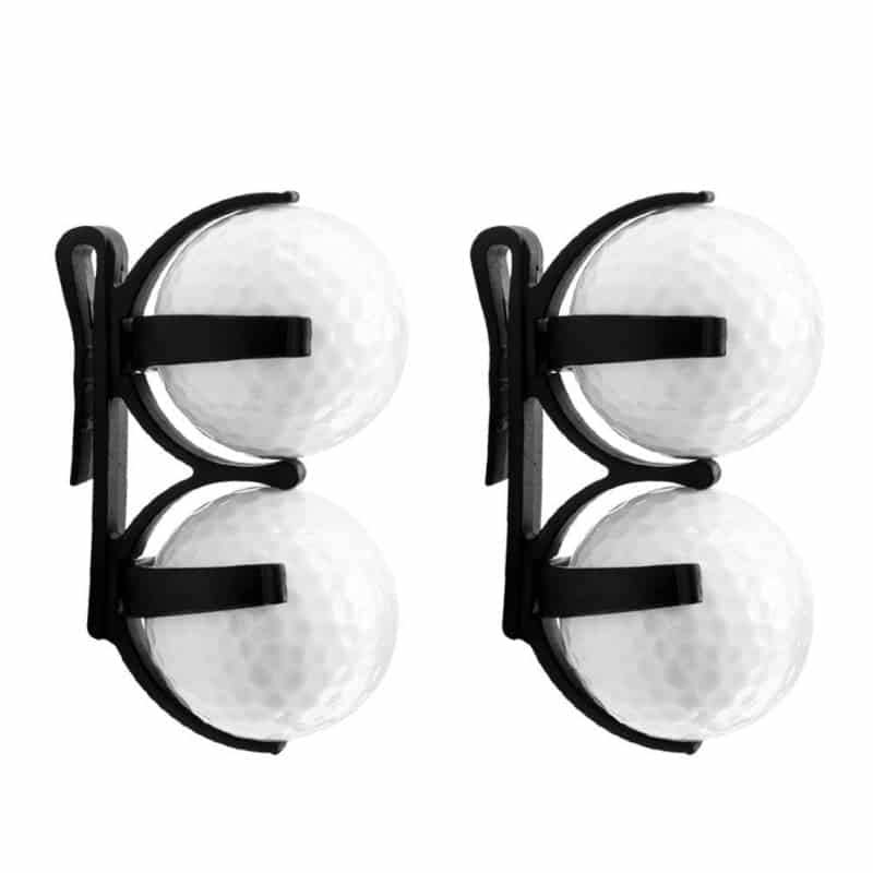 golf clip and golf ball holder for golfer sporting 6