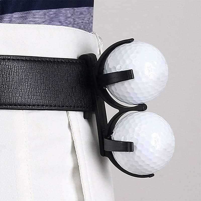 golf clip and golf ball holder for golfer sporting 7