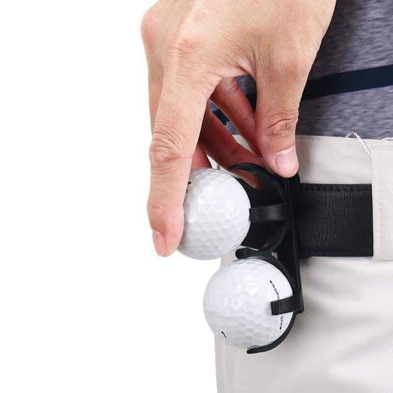 golf clip and golf ball holder for golfer sporting 8