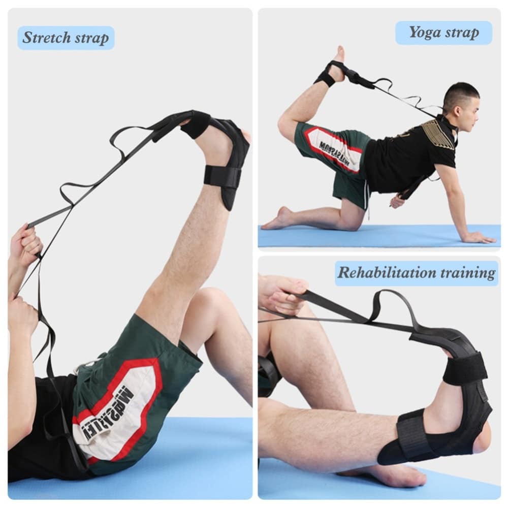 Yoga Flexibility Stretching Leg Stretcher Strap Band