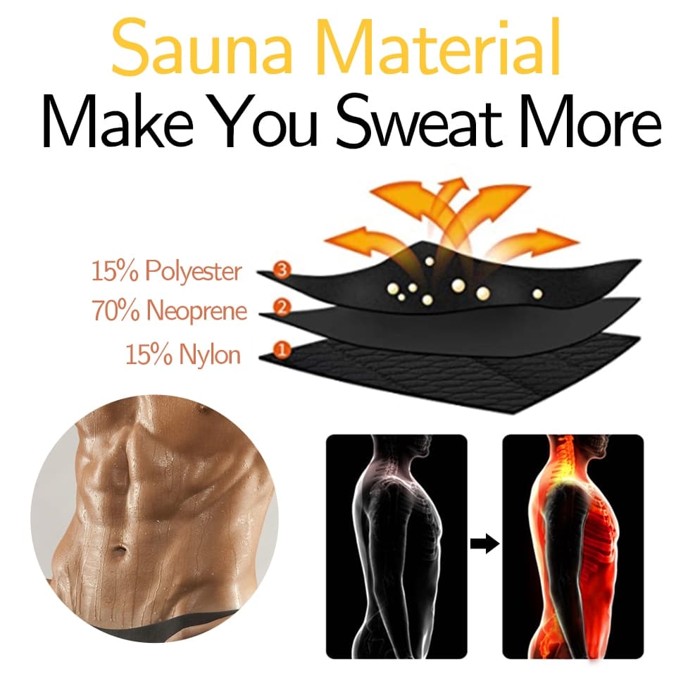 Men Waist Trainer Corset Trimmer - Waist Cincher Belt Sweat Slimming Shapewear 6 men waist trainer corset trimmer waist cincher belt sweat slimming shapewear 17