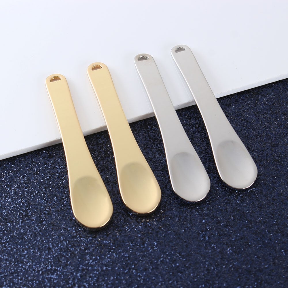Mini Metal Cosmetic Spatulas Spoon - Facial Cream Mask Scoop for Mixing 20 mini metal cosmetic spatulas spoon facial cream mask scoop for mixing 10
