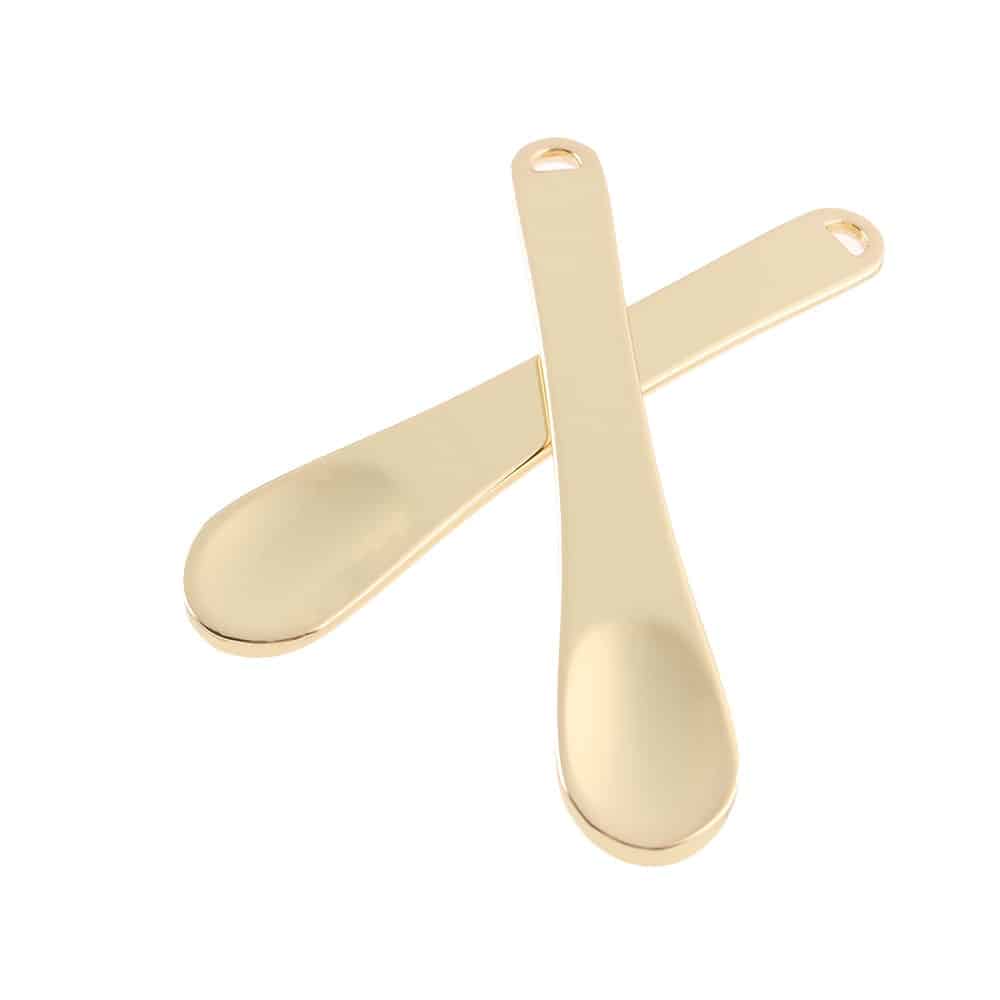 Mini Metal Cosmetic Spatulas Spoon - Facial Cream Mask Scoop for Mixing 16 mini metal cosmetic spatulas spoon facial cream mask scoop for mixing 14