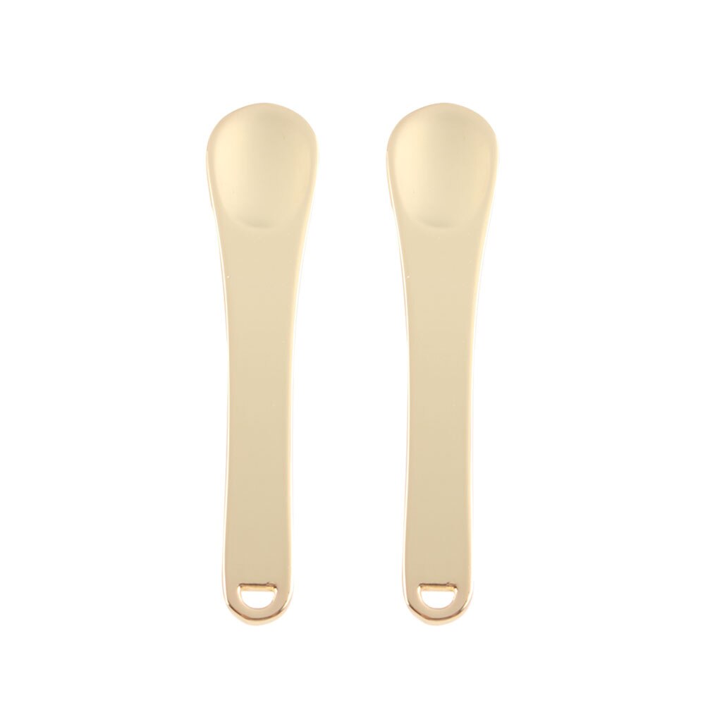 Mini Metal Cosmetic Spatulas Spoon - Facial Cream Mask Scoop for Mixing 15 mini metal cosmetic spatulas spoon facial cream mask scoop for mixing 15
