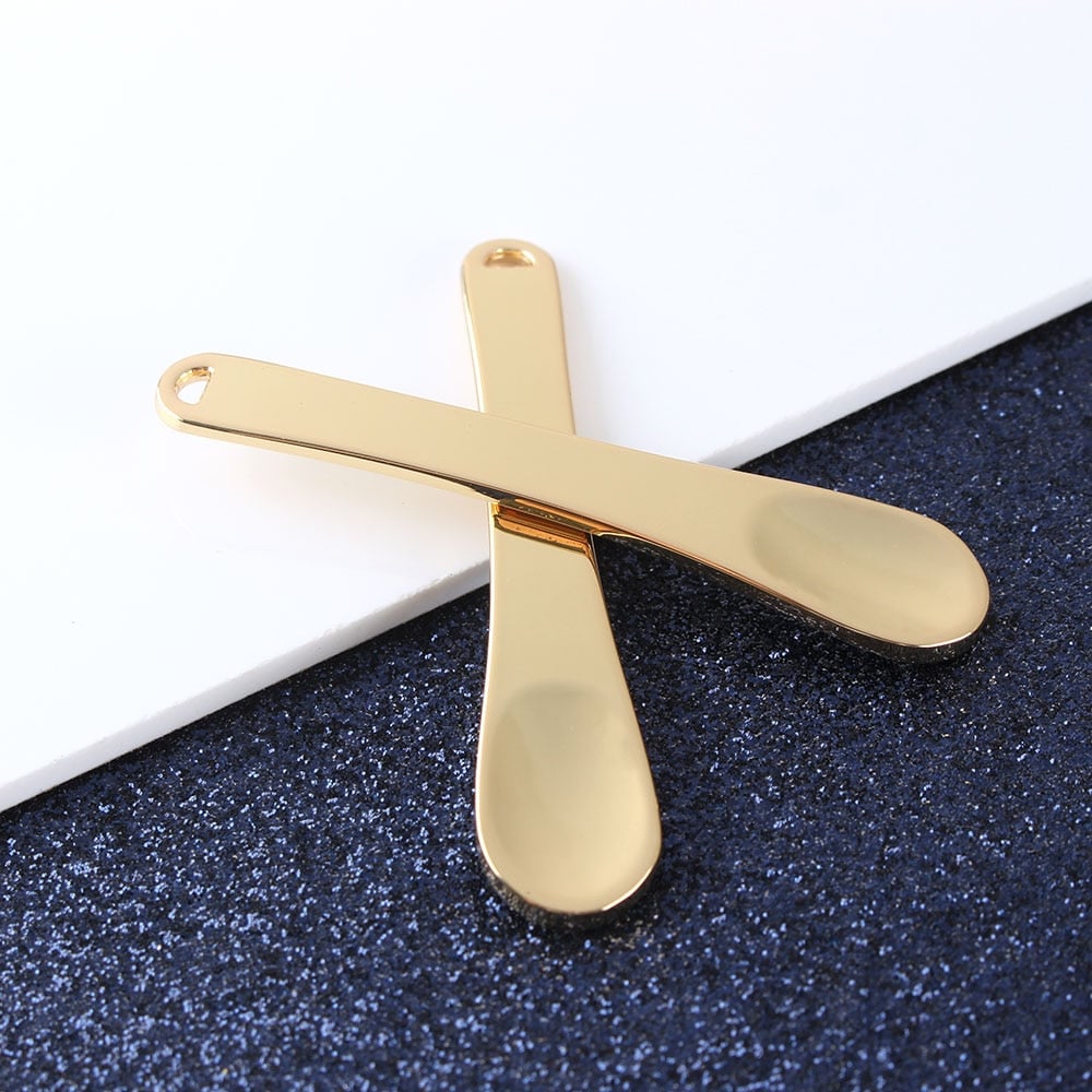 Mini Metal Cosmetic Spatulas Spoon - Facial Cream Mask Scoop for Mixing 21 mini metal cosmetic spatulas spoon facial cream mask scoop for mixing 9