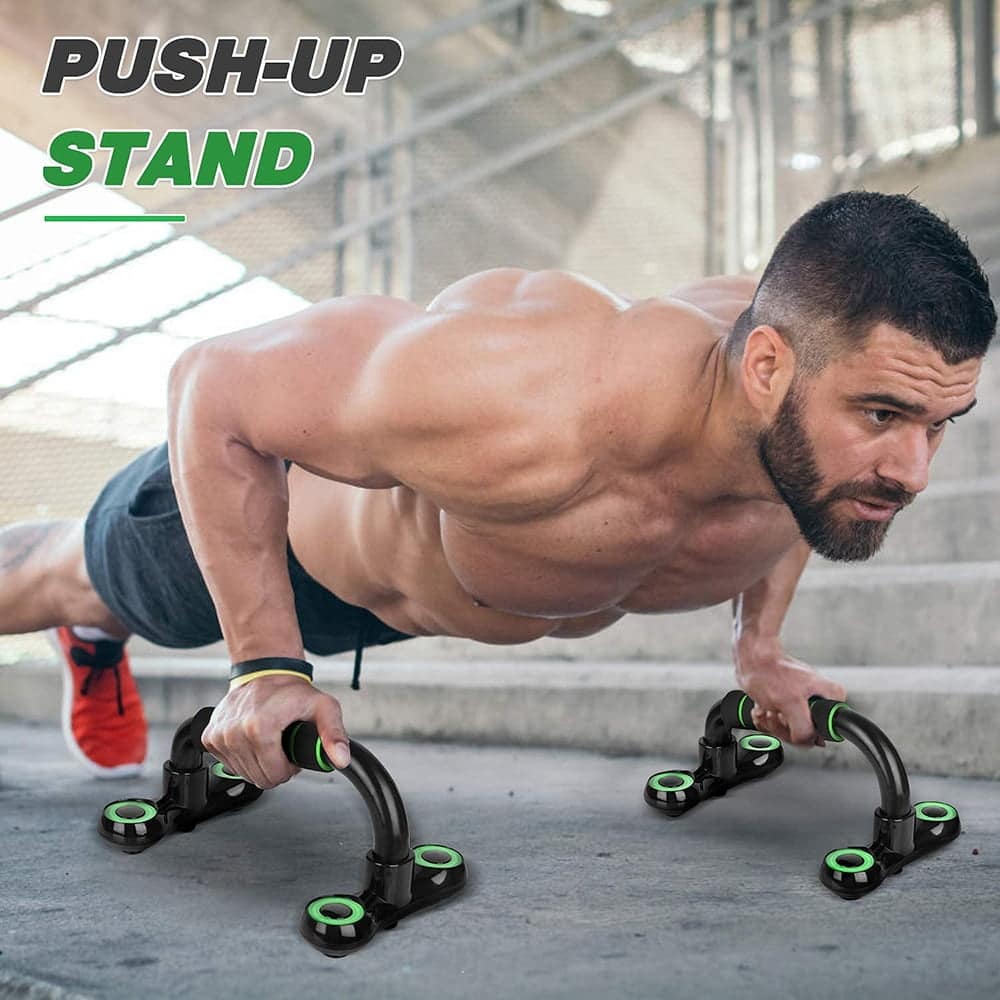 Push up Stand - Power up - Pecs Exercise - Traps Exercise - Chest Workout - Triceps workout