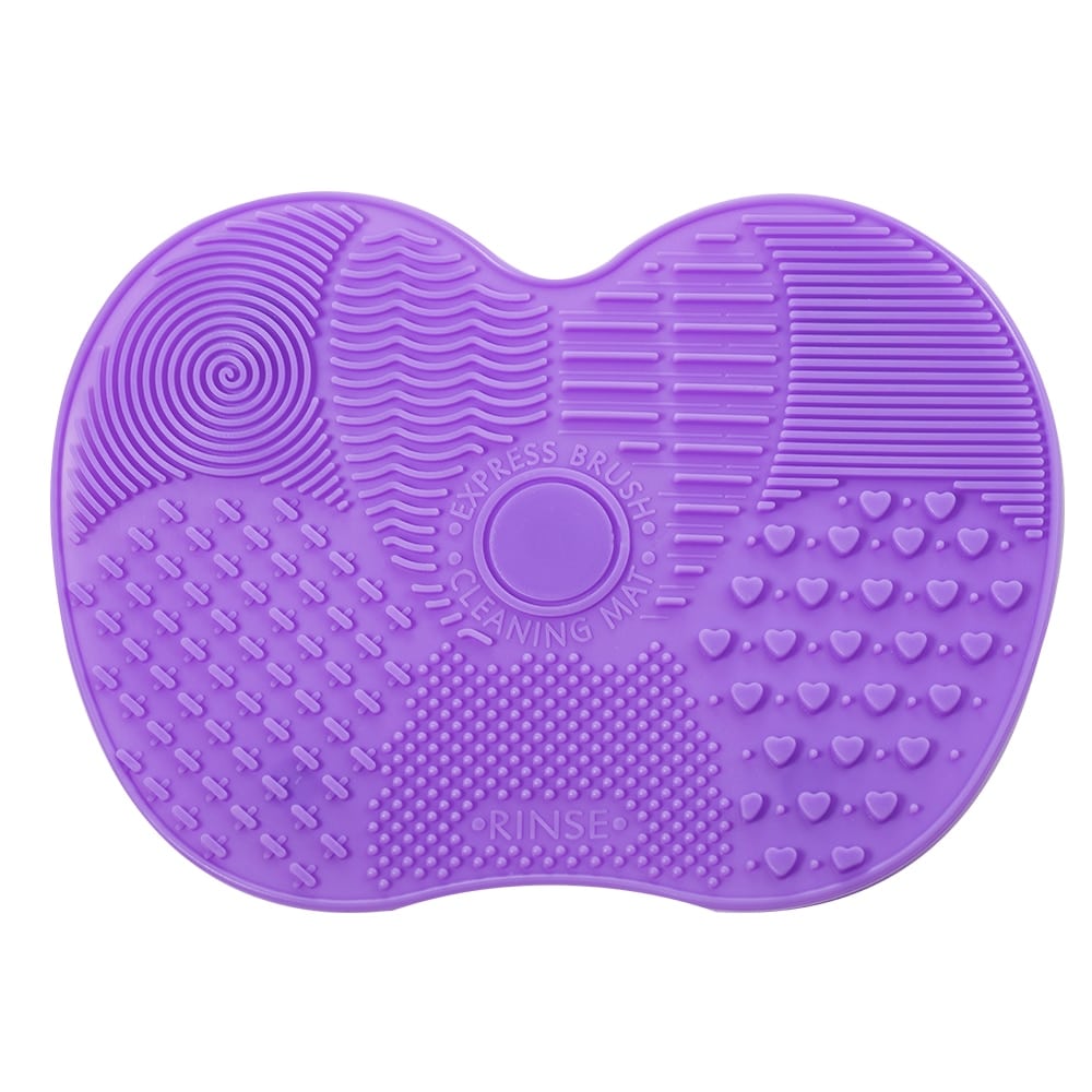 silicone brush cleaning pad brush scrubber mat 2