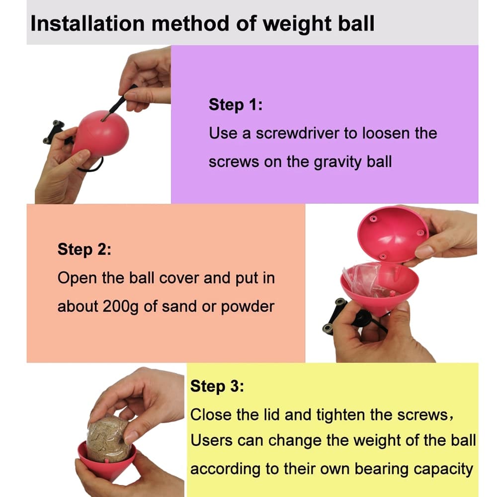 Smart Weighted Fitness Detachable Hoops Weight Ball