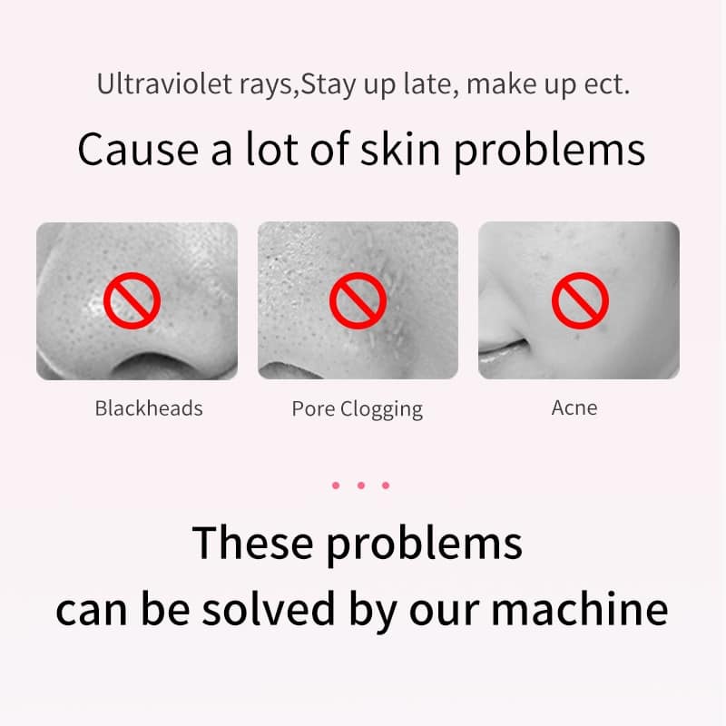 ultrasonic facial skin scrubber and blackhead remover 12